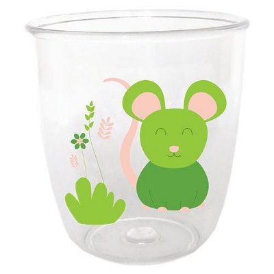 Repas - Verre et Gobelets Enfants - Gobelet 15cl en copolyester transparent souris