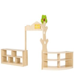 Mobilier - Aire de jeux et structure extérieure - Élément de passage " Arbre"