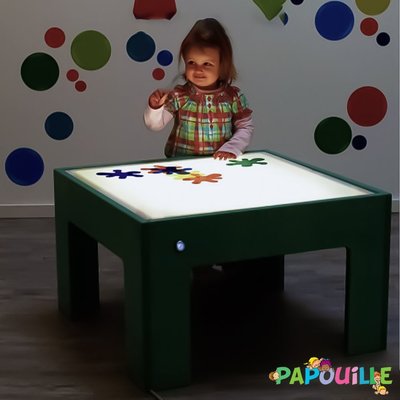 Mobilier - Table crèche et scolaire - Mini table lumineuse créative