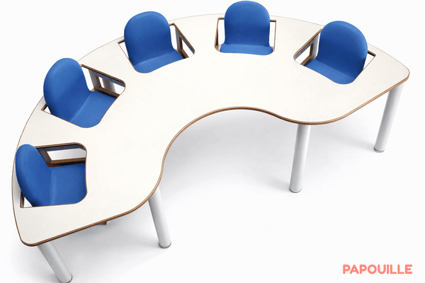 Puériculture - Chaise haute bébé et Siège Repas - Chaise haute 5 places en bois