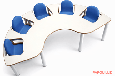 Puériculture - Chaise haute bébé et Siège Repas - Chaise haute 5 places en bois