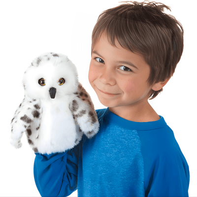 Jeux - Marionnettes, Théâtre  - Marionnette - Hibou des neiges