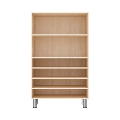 Mobilier - Meuble de rangement scolaire - Armoire de rangement 6 cases avec pieds réglables - Pam