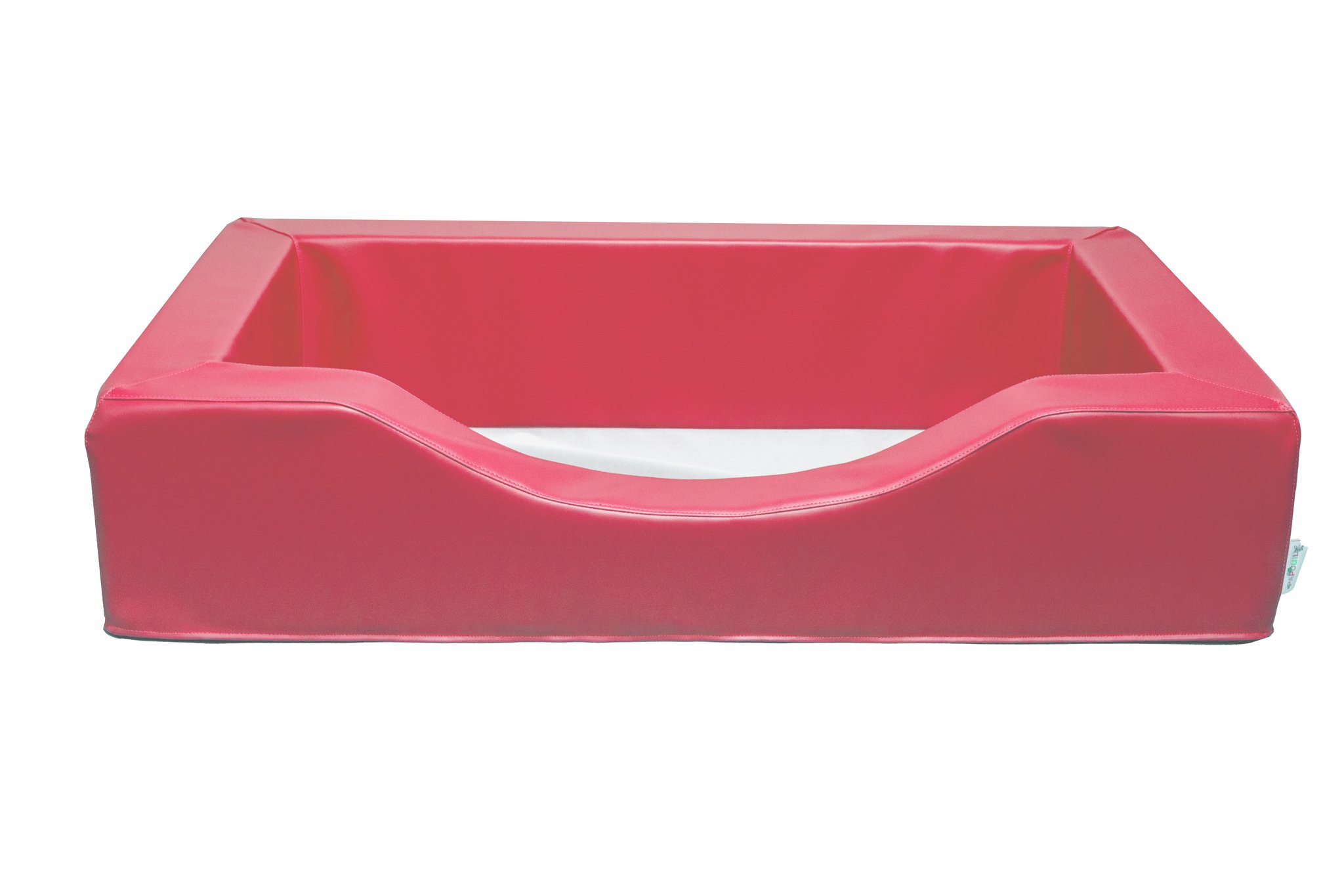 Lit couchette en mousse pvc pour matelas 60x120cm rose bonbon