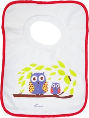 Repas - Bavoir - Lot de 4 bavoirs à collerettes 40 x 26 cm