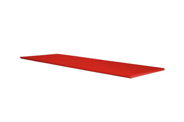 Motricité - Tapis de motricité bébé et enfant - Tapis d'évolution en mousse pvc 200x120x3cm rouge