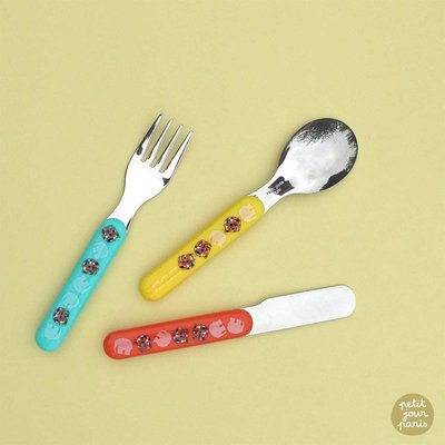 Repas - Couverts Enfant, Adulte - DE // Set de 3 couverts Petit Jour Paris