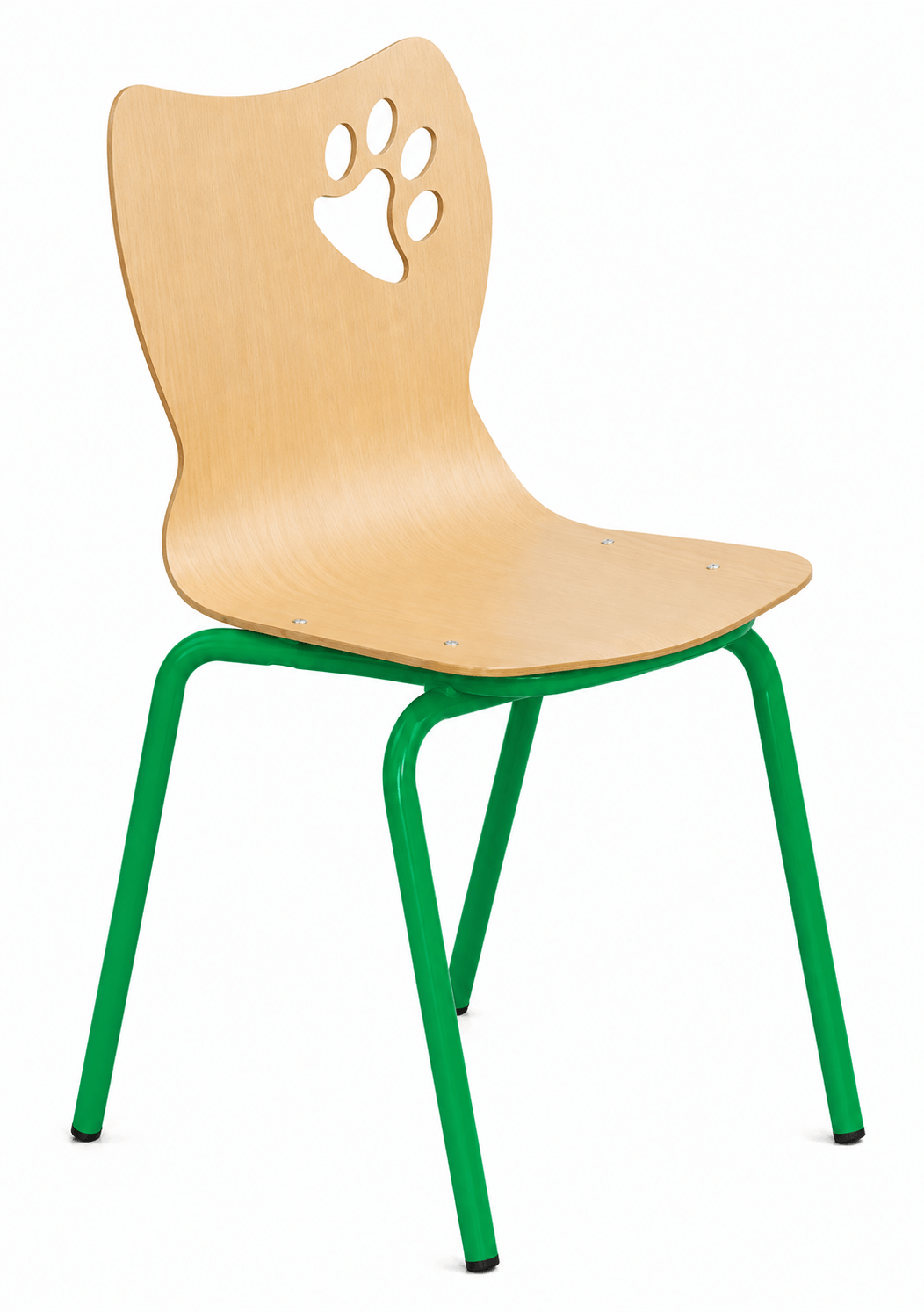 Chaise en bois Alaska H21 cm - T0 - Vert