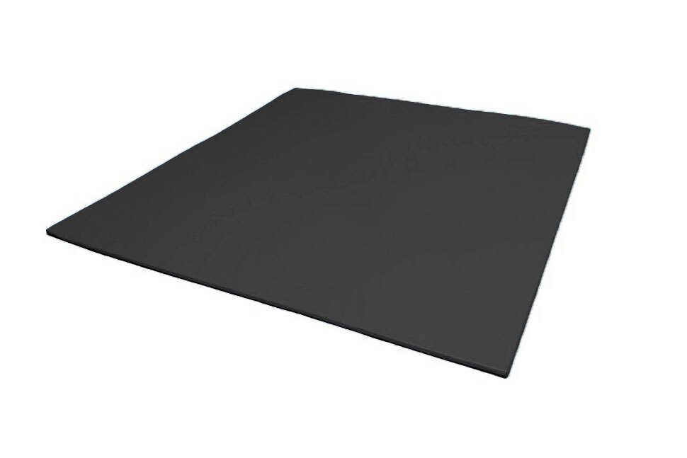 Tapis aire d'évolution en mousse pvc 120x150x2cm noir