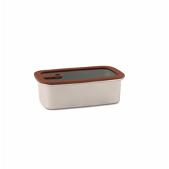 Repas - Accessoires Repas - Boite de conservation - 70 cl - Inox micro-ondable
