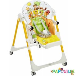 Puériculture - Chaise haute bébé et Siège Repas - Chaise haute prima pappa follow me 3 réglable en hauteur / fox