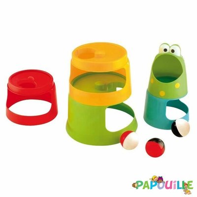 Jouets - Jouets à Empiler ou à Encastrer - Grenouille pyramide