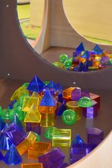Mobilier - Cabane enfant - Espace de jeux- Cube Miroir avec 2 miroirs