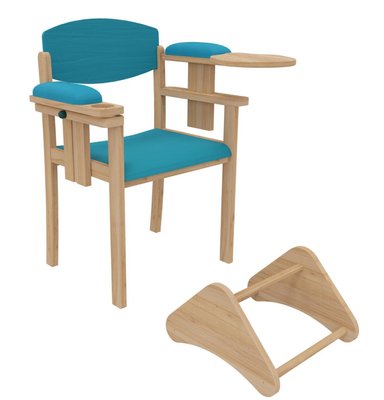 Mobilier - Chaise & fauteuil pour crèche - Chaise nounou bois