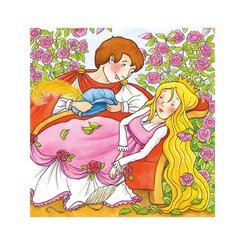 Jeux - Jeux Éducatifs et Puzzle - Puzzle de cubes, contes en bois