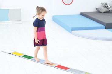 Motricité - Eveil Sensoriels et Tactiles - Rectangles sensoriels - Lot de 10