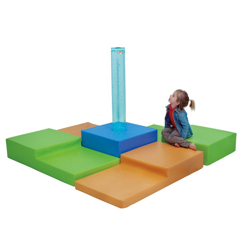 Set de 2 Grands Blocs en Mousse pour crèches et maternelles