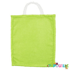 Repas - Bavoir - Bavoir microfibre 35 x 45 vert / indestructible
