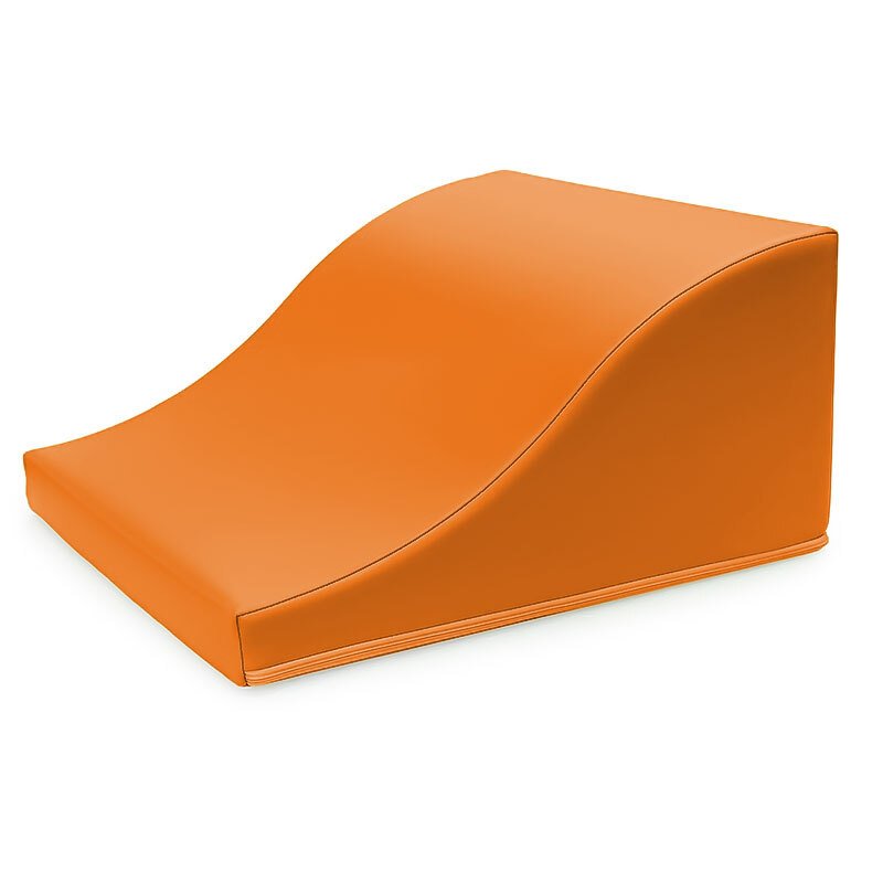 Module demi vague en mousse pvc h.23cm orange