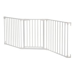 Médical et Prévention - Protection et Sécurité (EPI) - Barrière - Portillon avec rallonge 74,5 cm jusqu’à 195 cm - Blanc