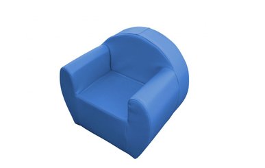 Mobilier - Meuble en mousse et Pouf - Fauteuil enfant pdg club mousse pvc uni 20 cm turquoise