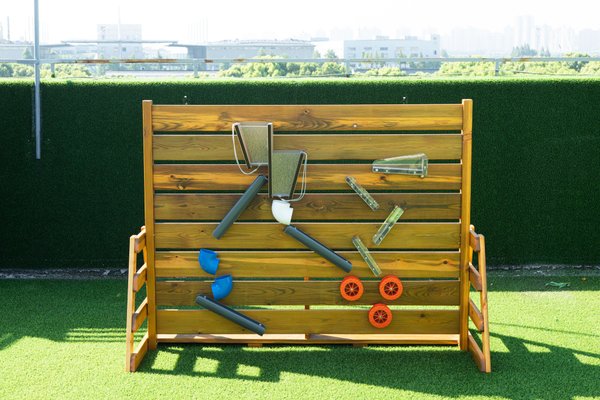 Mobilier - Aire de jeux et structure extérieure - Mur de jeux de sable