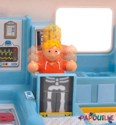 Jouets - Garages, Voitures et Circuits pour Enfant - L'ambulance ludique et figurines secouristes wow