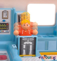 Jouets - Garages, Voitures et Circuits pour Enfant - L'ambulance ludique et figurines secouristes wow