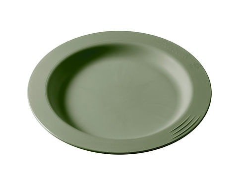 Repas - Assiettes Enfants et à Compartiments - Assiette Matière Végétale ø18 cm Vert