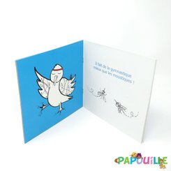 Jeux - Livres - Livre enfant la folle journée de ouazo, drôle d'oiseau