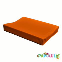 Change - Matelas à Langer - Matelas à langer incurvé galbé 50 x 70 cm en mousse pvc orange