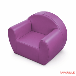 Mobilier - Meuble en mousse et Pouf - Fauteuil enfant pdg club mousse pvc uni 20 cm groix