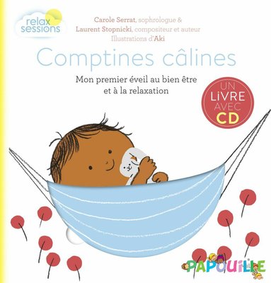Jeux - Livres - Comptines câlines - mon premier éveil bien-être et relaxation +cd