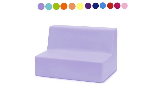 Mobilier - Meuble en mousse et Pouf - Banquette enfant 2 à 3 places en mousse pvc h. 25cm