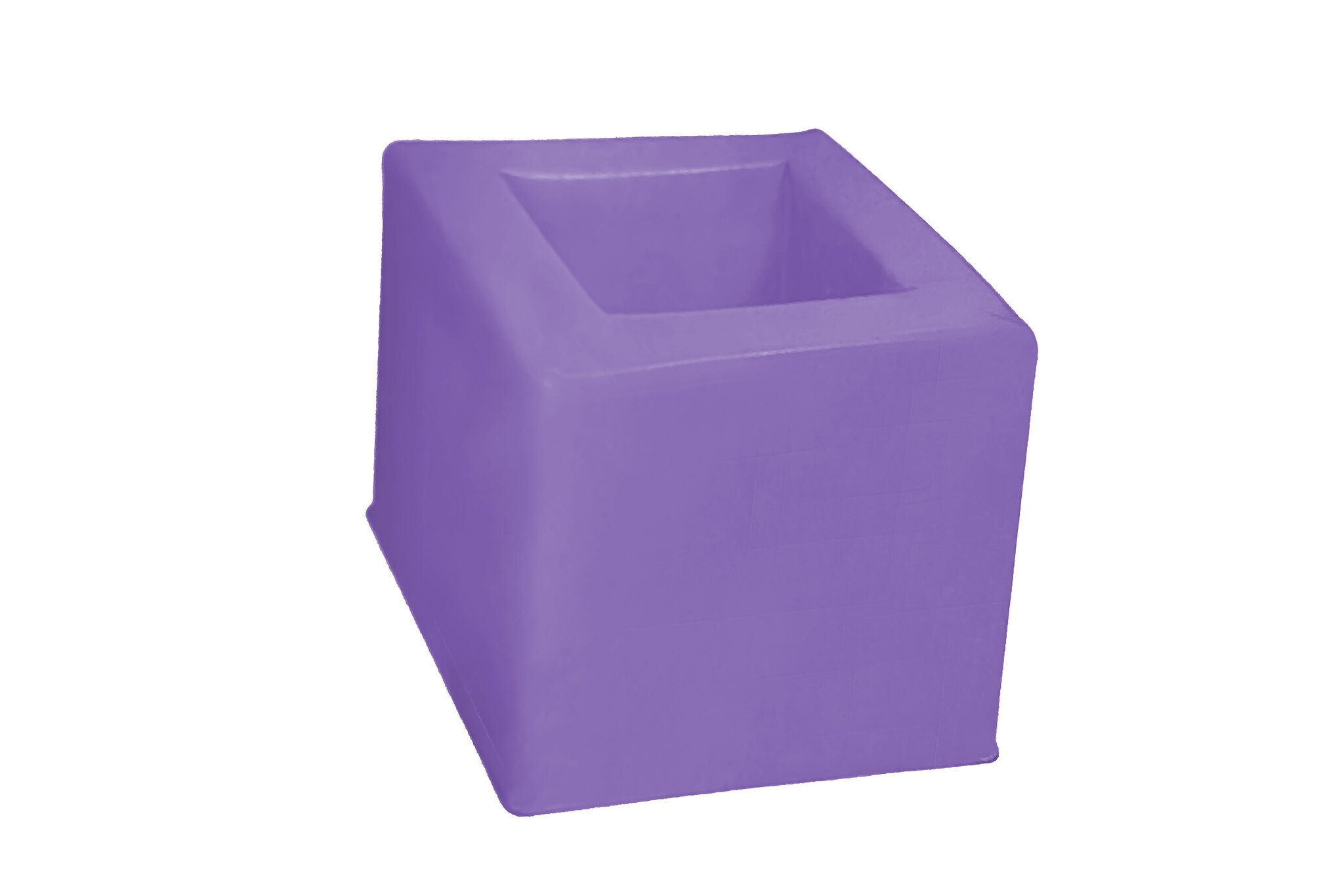 Cube de rangement parme