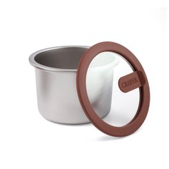 Repas - Raviers, Coupelles et boite de conservation - Boite de conservation - 90 cl - Inox micro-ondable