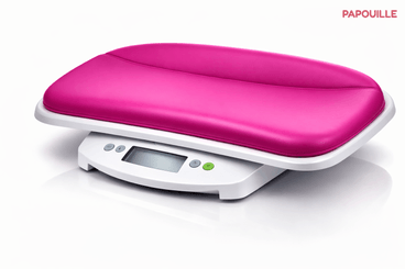 Médical et Prévention - Pèse Bébé - Coussin pesé bebe fushia