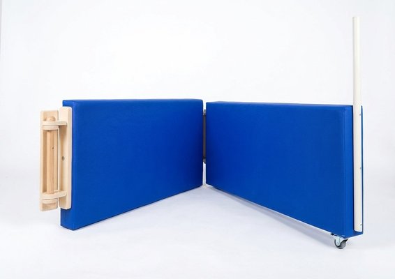 Mobilier - Barrière de séparation & Cloison crèche - Barrière de séparation rabattable au mur