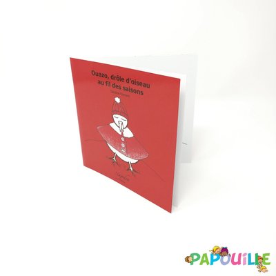 Jeux - Livres - Livre enfant ouazo, drôle d'oiseau au fil des saisons