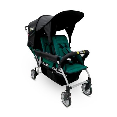 Puériculture - Poussette - Poussette 3 places éco - Vert - dès la naissance