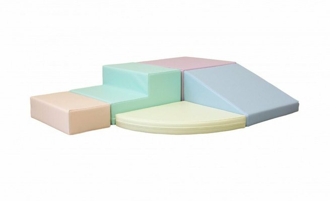 Motricité - Parcours de Motricité Crèche - Kit de motricité en mousse 5 pièces