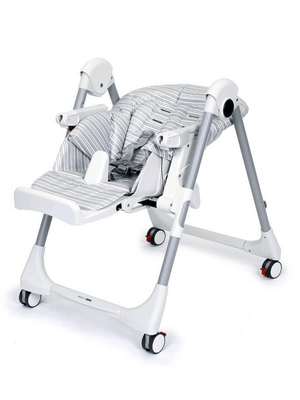 Puériculture - Chaise haute bébé et Siège Repas - Chaise haute prima pappa follow me 3 réglable en hauteur / gris