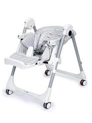 Puériculture - Chaise haute bébé et Siège Repas - Chaise haute prima pappa follow me 3 réglable en hauteur / gris