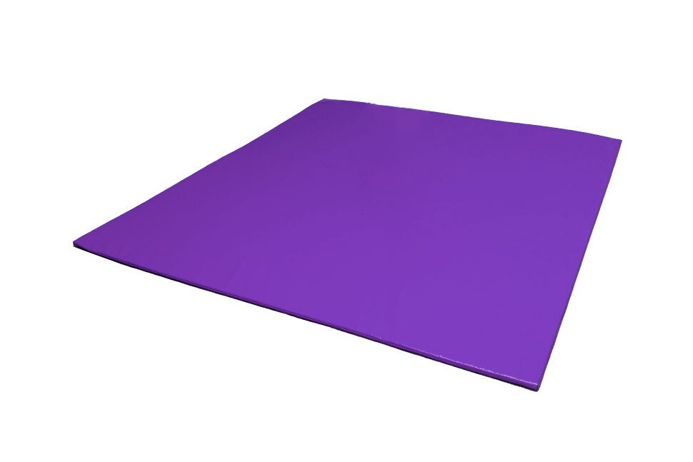 Grande aire d'évolution en mousse pvc 200x200x2cm lilas