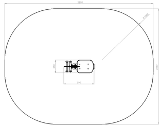 Mobilier - Aire de jeux et structure extérieure - Jouer du ressort Abeille Fix Long