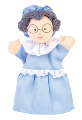 Jouets - Activités Manuelles et Marionnettes  - Lot de 4 Marionnettes - Chaperon rouge 