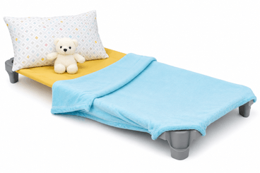Couchage - Couverture de Lit Enfant - Couverture polaire microfibre turquoise pour couchette 75 x 115 cm