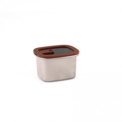 Repas - Accessoires Repas - Boite de conservation - 50 cl - inox micro-ondable