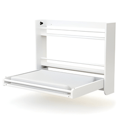 Change - Meuble à Langer crèche - Table à langer murale - Blanc