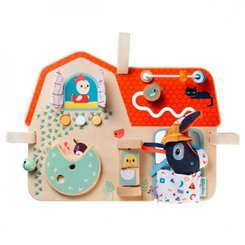 Jouets - Jouets Multi-Activités - Panneau d'activités bois la ferme